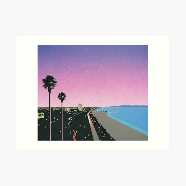 Hiroshi Nagai Art Print Poster Vaporwave Shirt Wallpaper Art Print