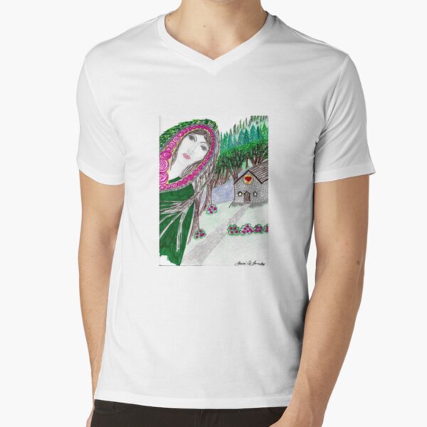 Home V-Neck T-Shirt