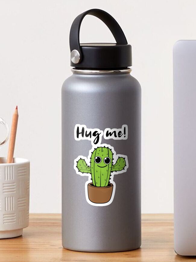 Hug me! cactus Kids T-Shirt by nmdesigns1