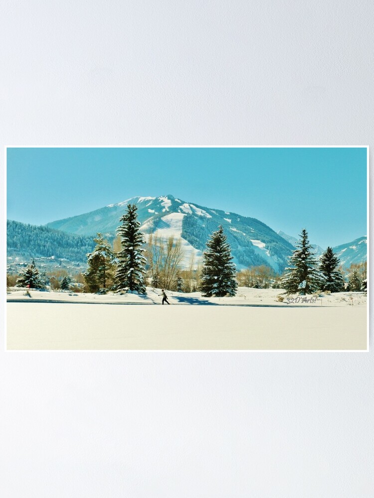 Alternate view of Once Around the Aspen Golf Club Poster