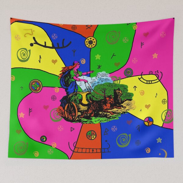 Item preview, Godess Freya Popart designed and sold by LuciaS.