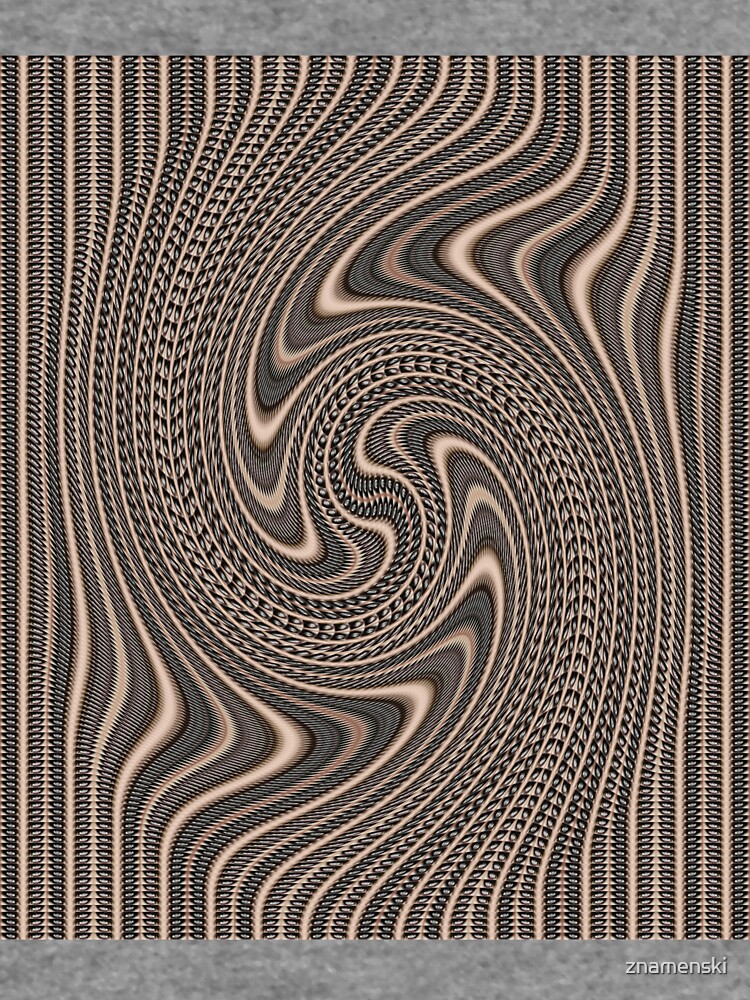 #Pattern, #abstract, #vortex, #design, twirl, brown, color image, wrinkled, circle by znamenski