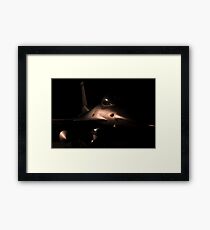 The Falcon Sleeps Tonight Framed Print