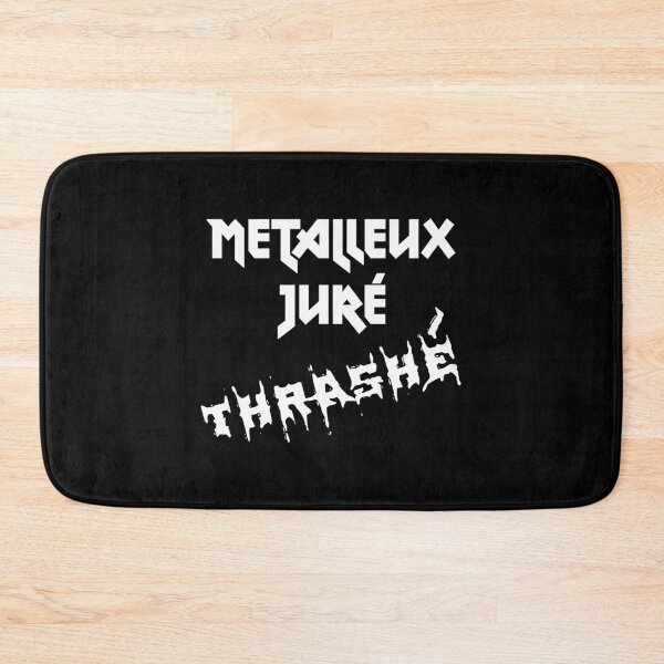 Item preview, I AM A METALLEUX, THRASHED JURY! designed and sold by francoisville.