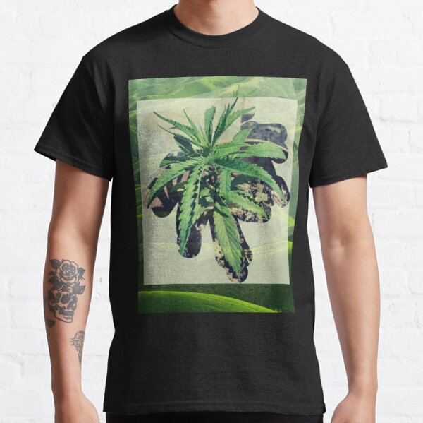 Dancing with Cannabis" Classic T-Shirt Sale by joanofangels | Redbubble