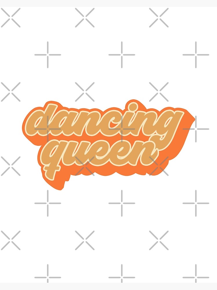 Dancing Queen, Vintage 1970s Retro Disco, Redbubble