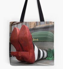 Clean pair of heels - Harrods, London Tote Bag