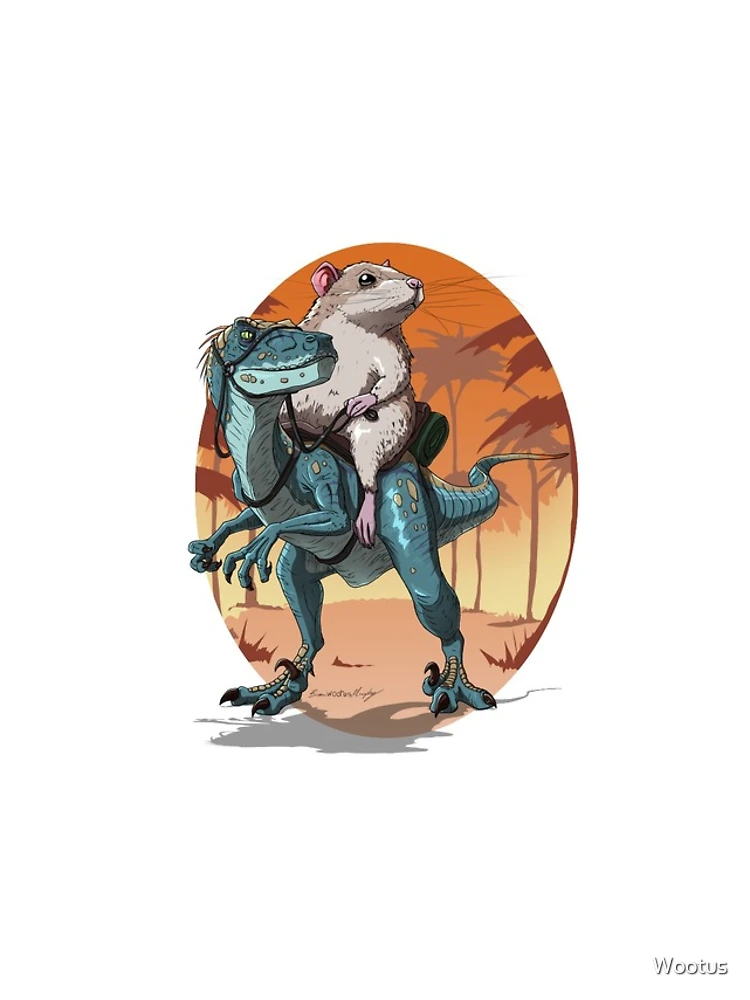 Thumbnail 4 of 4, Samsung Galaxy Phone Case, Rat Raptor Rider designed and sold by Wootus.