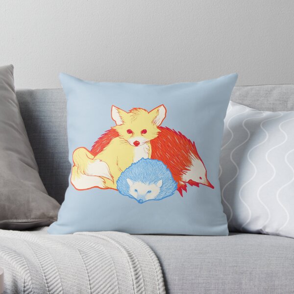 Fast Friends Throw Pillow