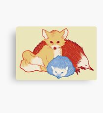 Fast Friends Canvas Print