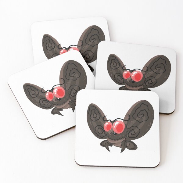 Item preview, Cute Mothman Sticker designed and sold by SuchPsycho.