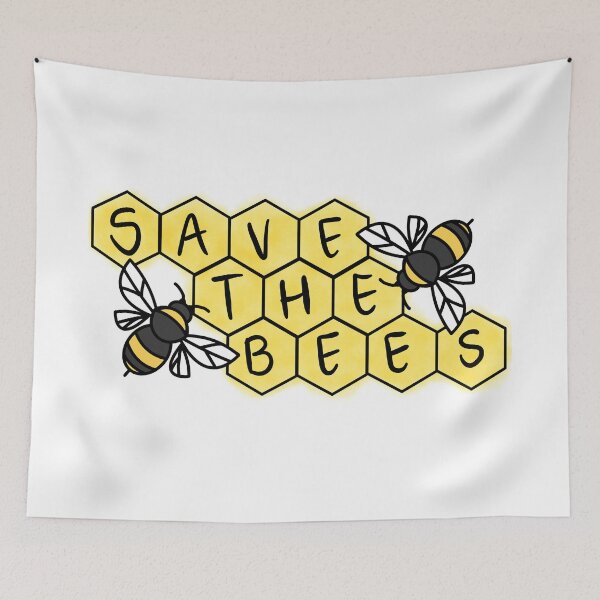 Item preview, Save the bees honeycomb designed and sold by kaylaloha.