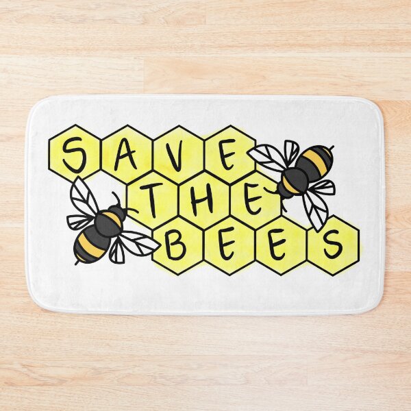 Item preview, Save the bees honeycomb designed and sold by kaylaloha.