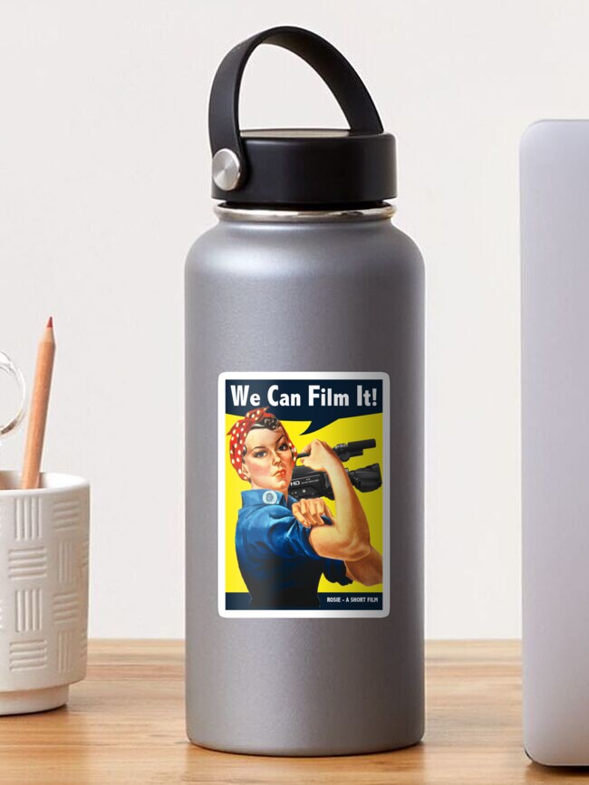 Thumbnail 1 of 3, Sticker, We Can Film It! designed and sold by germa116.