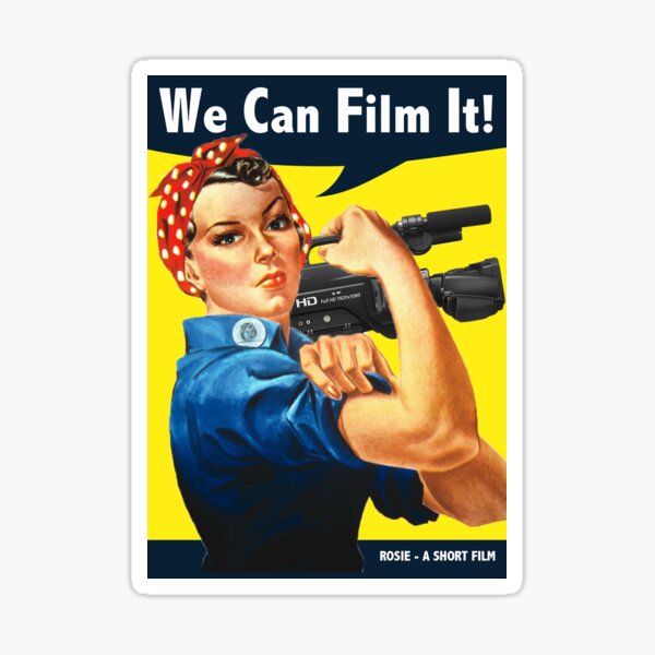 We Can Film It!  Sticker