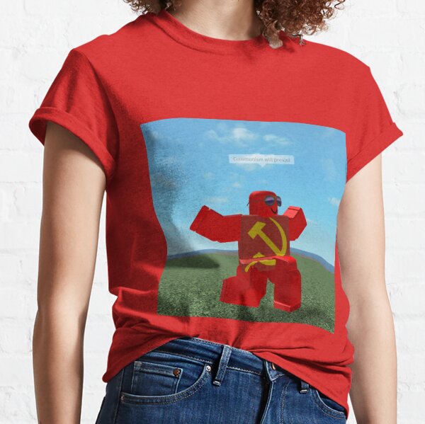Socialist Republics T Shirts Redbubble - soviet union flag t shirt roblox