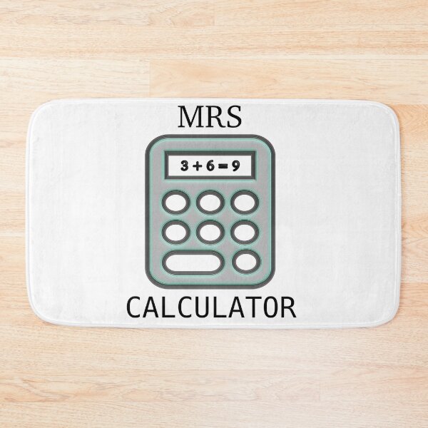 Item preview, Mrs Calculator designed and sold by IBMClothing.