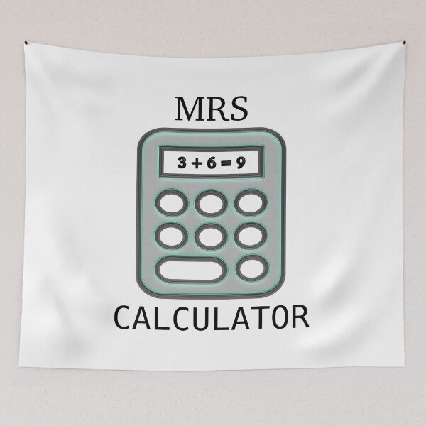 Item preview, Mrs Calculator designed and sold by IBMClothing.