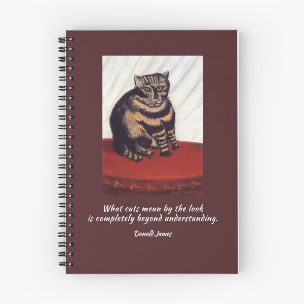 Item preview, What Cats Mean Quote with Henri Rousseau Painting designed and sold by STPBooks.