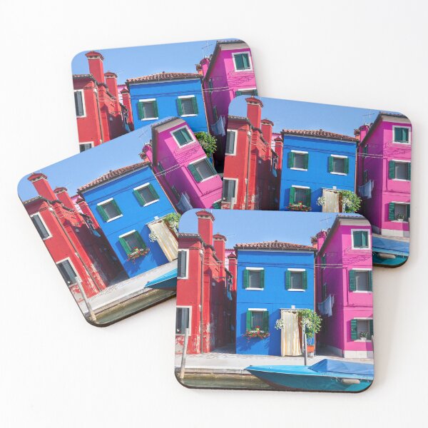 Item preview, Blue Venice Burano Italy House Photography designed and sold by CaravaggioHouse.