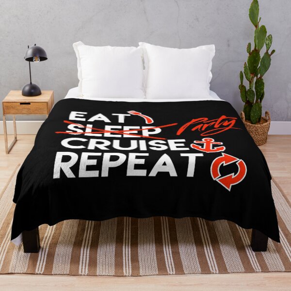 Item preview, Eat, Party, Cruise, Repeat. designed and sold by KionaDesign.