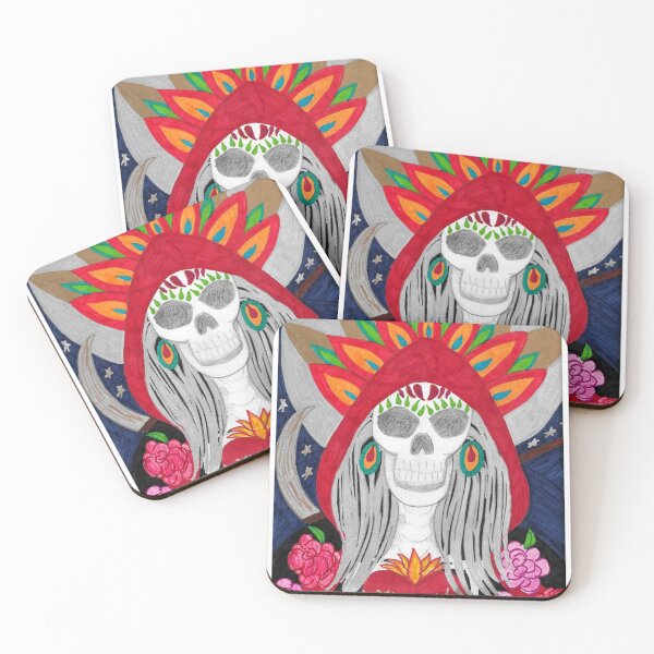 Item preview, Santa de Muerte designed and sold by LauriAnnLumby.