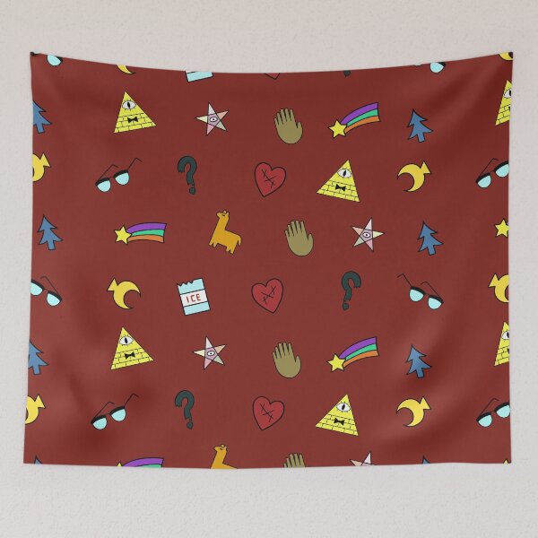 Item preview, Gravity Falls™ Symbol Pattern designed and sold by KionaDesign.
