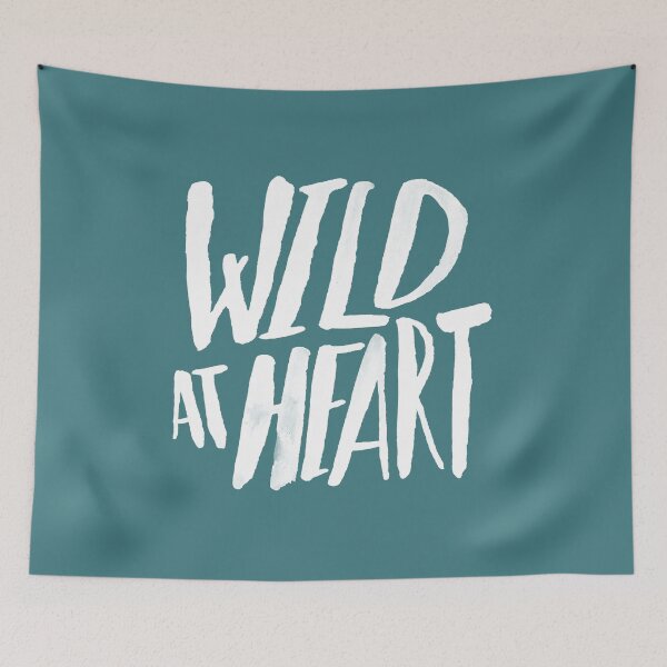 Item preview, Wild Heart - Turquoise and Typography designed and sold by Leah Flores.