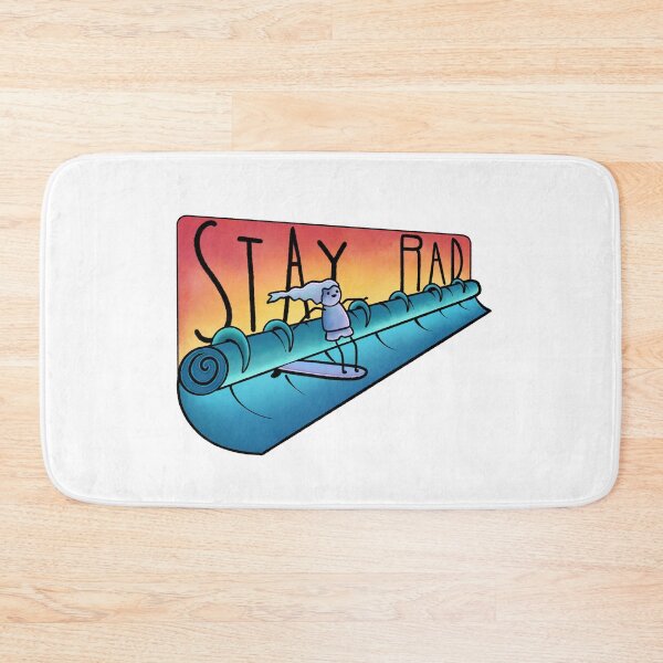 Item preview, “Stay Rad” Surfer At Sunset designed and sold by Ben McKenzie.