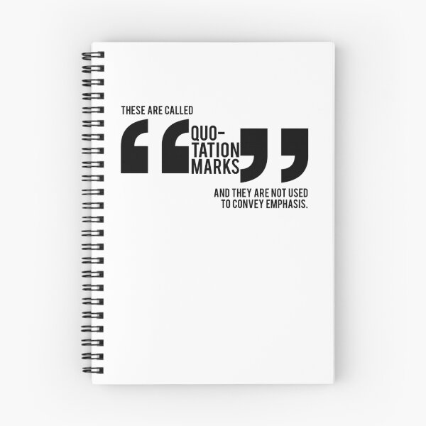 Item preview, Quotation Marks designed and sold by crippledvulture.