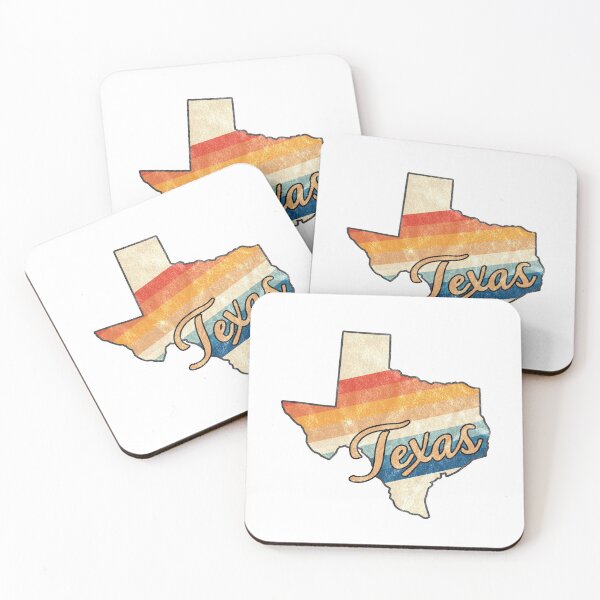 Item preview, Texas State | Colorful Retro 70s Design designed and sold by PraiseQuotes.