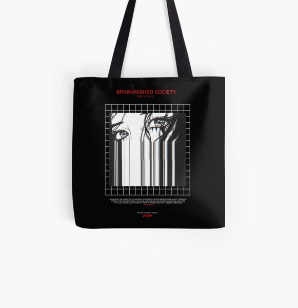 BRAINWASHED SOCIETY All Over Print Tote Bag