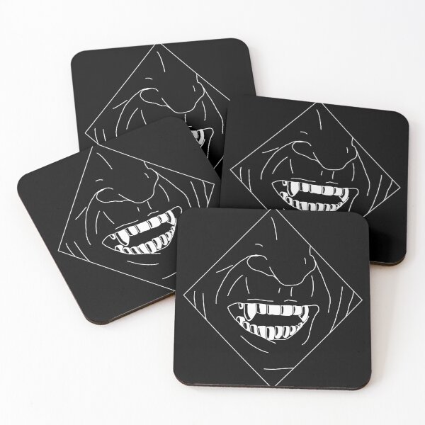 Artikelvorschau, Vampirporträt | Digital Blackwork Illustration entworfen und verkauft von LeadBlackLines.