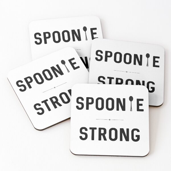 Aperçu de l'œuvre Spoonie Strong créée et vendue par KhaosDesignz.