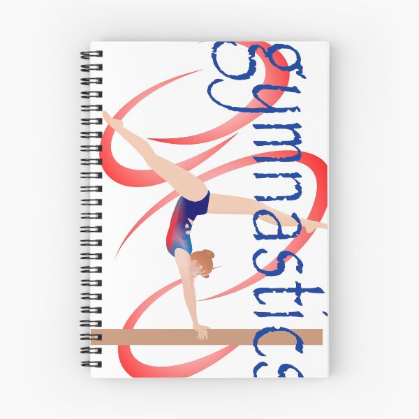 Item preview, Gymnastics - Swirl designed and sold by SportGirlDesign.
