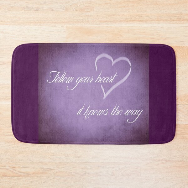 Item preview, FOLLOW YOUR HEART, KNOW THE WAY designed and sold by SARGENTOWILLY.