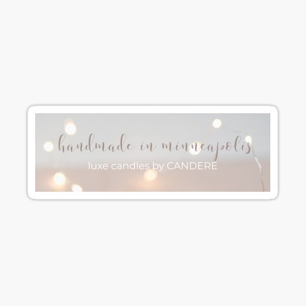CANDERE Swag no candle Sticker