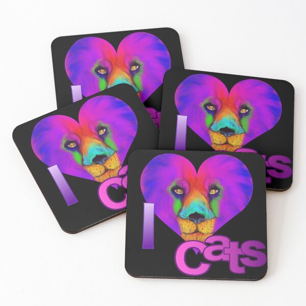 Item preview, Heart - I love cats - I love cats designed and sold by Patricia Piotrak.