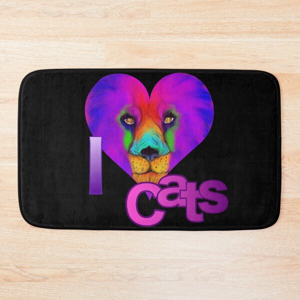 Item preview, Heart - I love cats - I love cats designed and sold by Patricia Piotrak.