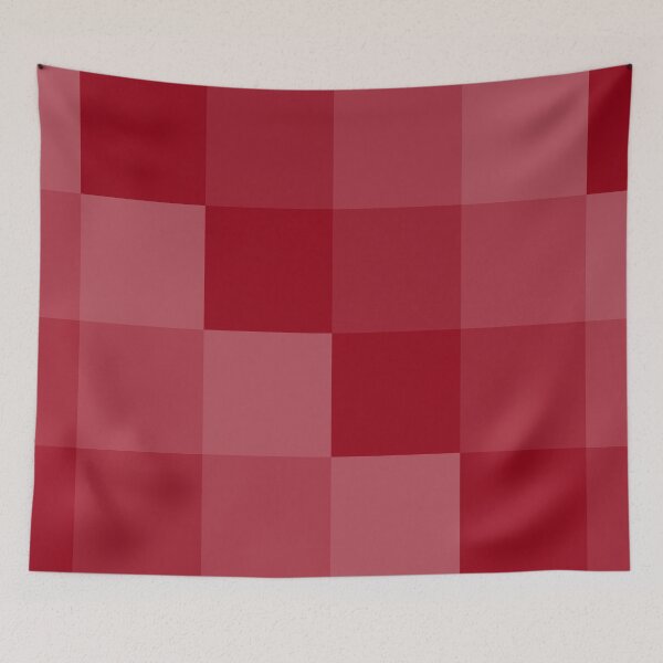 Item preview, Four Shades of Red Square designed and sold by ShelleyYlstArt.