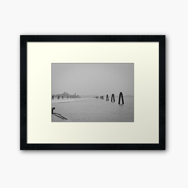 Venice Lagoon Framed Art Print