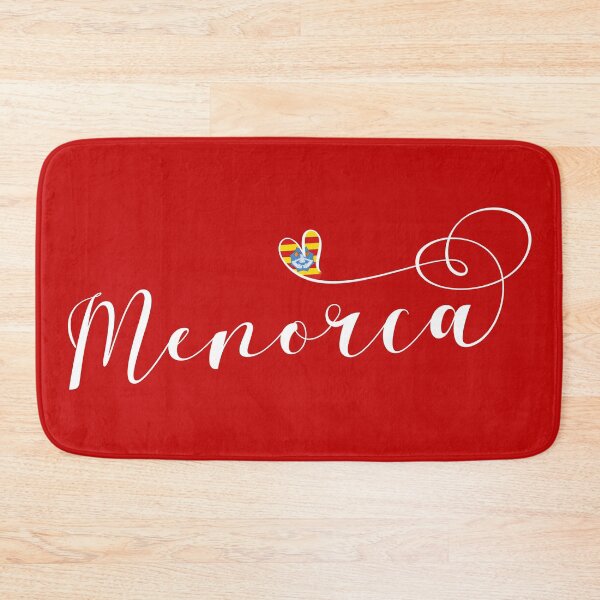 Item preview, Menorca Flag Heart, Balearic Islands  designed and sold by Celticana.