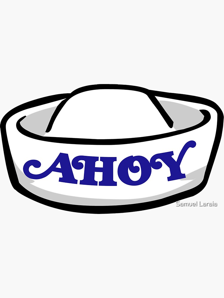"Scoops Ahoy " Sticker by SamLaraia Redbubble