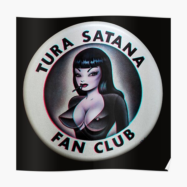 Tura Satana Fan Club Poster
