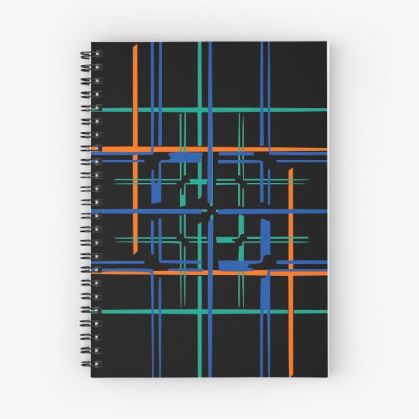 Aperçu de l'œuvre Lignes en couleurs créée et vendue par EmblemThreads.