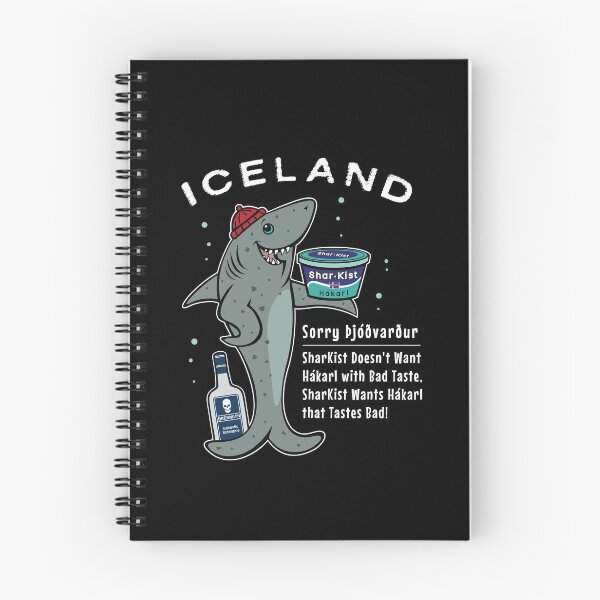 Item preview, Hákarl Iceland Shark Cartoon designed and sold by twHistory.