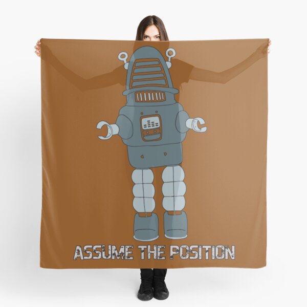 Assume The Position Scarf By Kalamityraine Redbubble