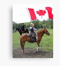 Bar U Ranch - Canada Day 2010 Canvas Print