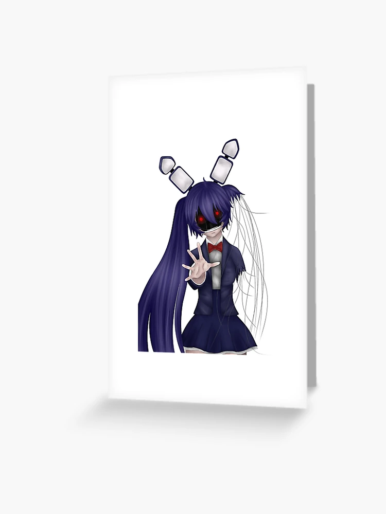 Handmade Laminate Anime Manga Videogame Game Cosplay Fnaf Bonnie Card !