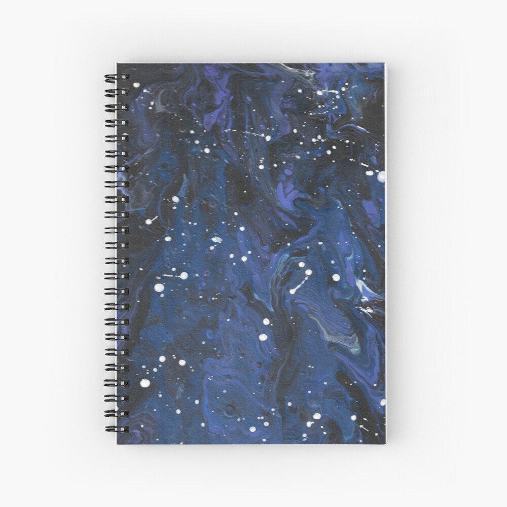A Pour Galaxy Without You in it Spiral Notebook